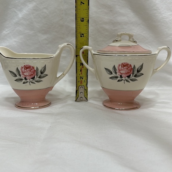 Vintage cream and sugar bowl set - Picture 4 of 6